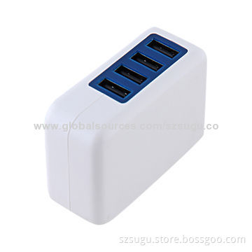 2014 portable USB charger, cable for RC helicopter with four USB